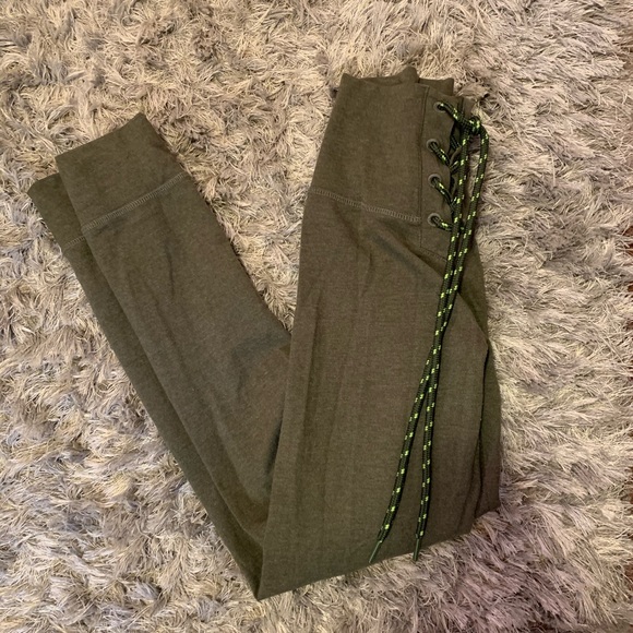 aerie Pants - lace up Aerie Leggings